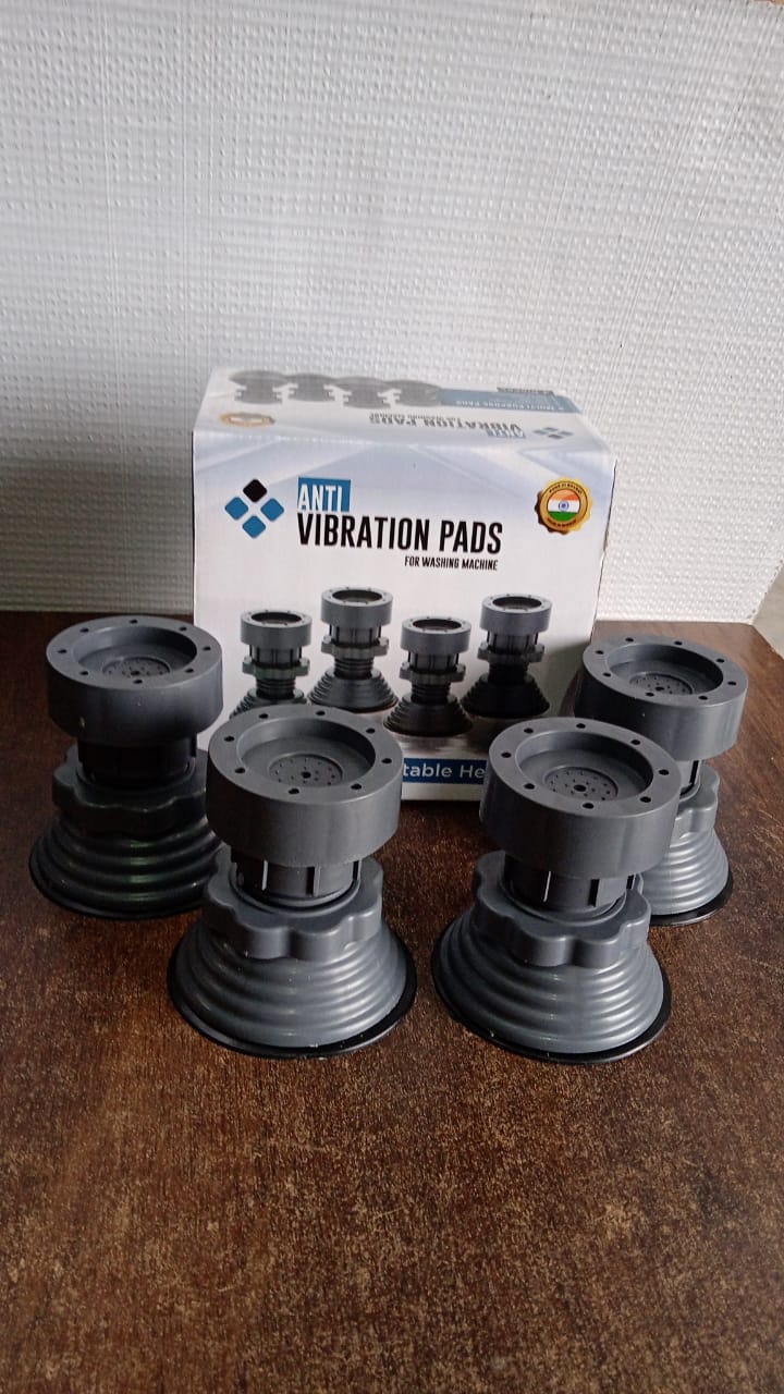 Adjustable Multipurpose Antivibration For Appiances (Set Of 4pc) Adjustable Multipurpose Antivibration For Appiances (Set Of 4pc)